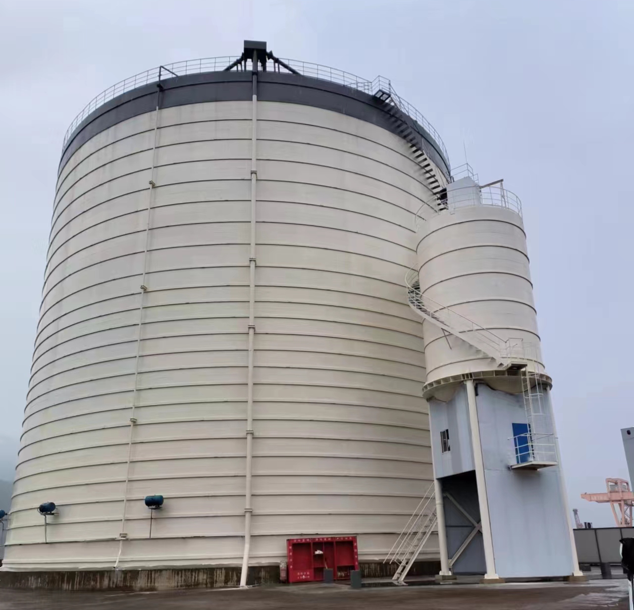 桓台10万吨水泥钢板库